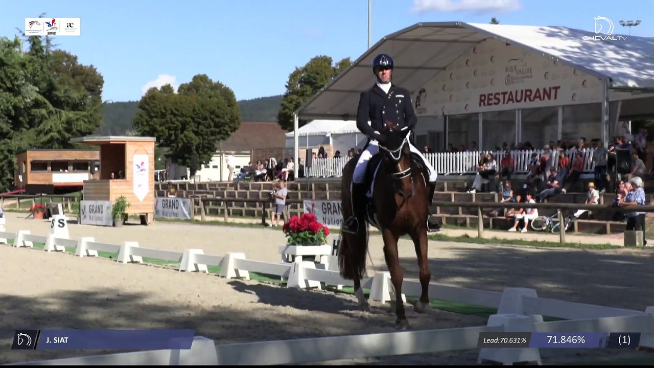 Grand National FFE - AC Print - Dressage  | Cluny (FRA) | Jean Philippe SIAT | LOVESONG