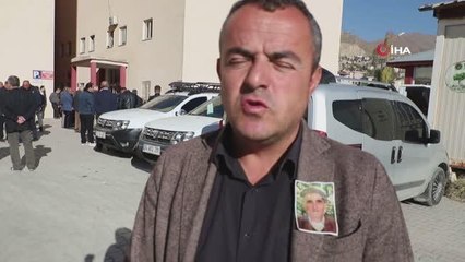 Hakkari'de 4 yıl önce öldürülen şahsın kemikleri ailesine teslim edildi