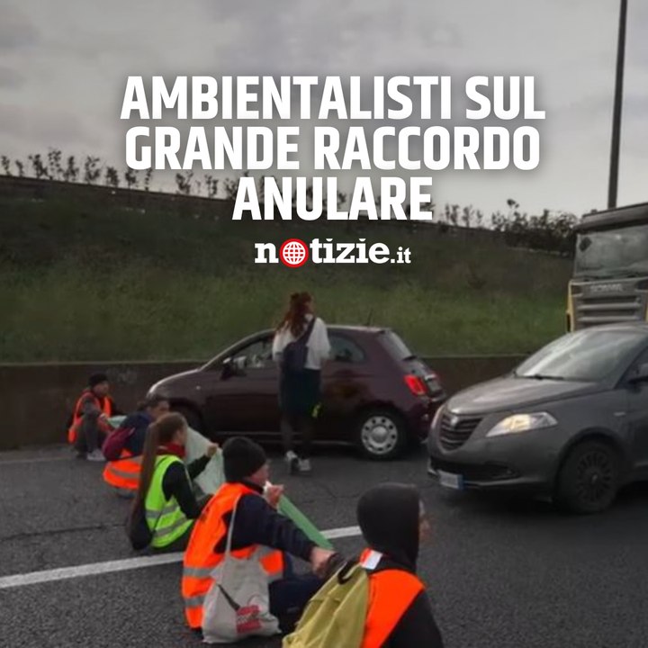 Blocco stradale degli attivisti a Roma, automobilisti inferociti