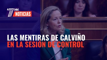 Las mentiras de Calviño en la sesión de control