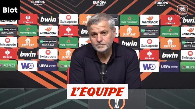 Genesio : « La 1re place, ça enlève quelques cheveux blancs » - Foot - C3 - Rennes