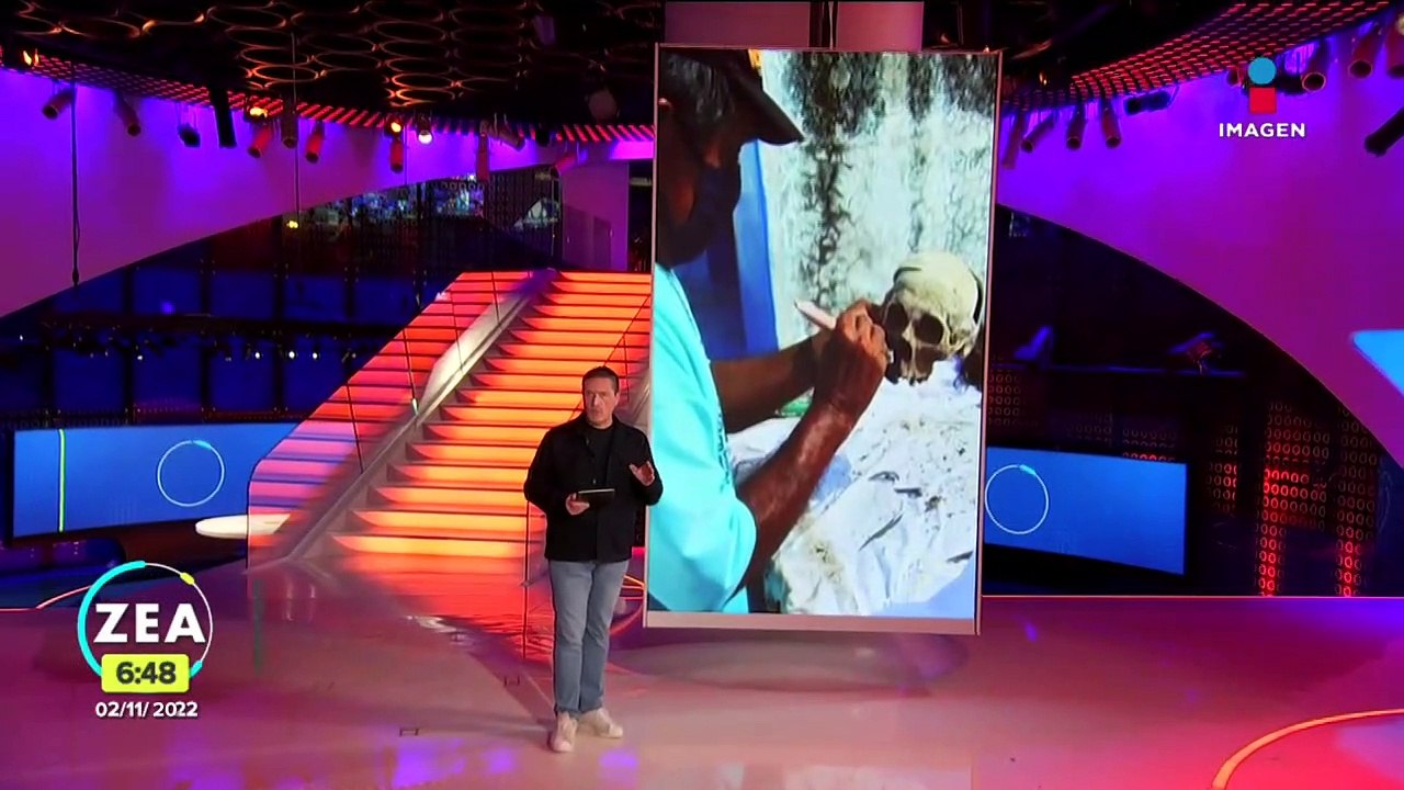 En Campeche limpian los huesos de sus difuntos para recibirlos el Día de Muertos