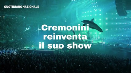 Cesare Cremonini reinventa il suo show