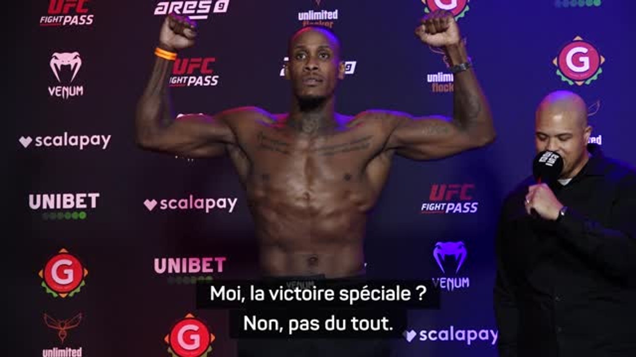 ARES 9 - D. Lapilus : "La ceinture en jeu ? Ça ne change rien pour moi"