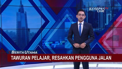 Tawuran Antar Pelajar di Tanah Abang Resahkan Pengguna Jalan