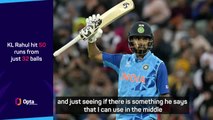 Rahul reveals Kohli inspiration for India half century