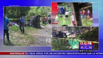 ¡Tragedia en Intibucá! Accidente vial deja 6 fallecidos y varios heridos