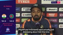 Rahul reveals Kohli inspiration for India half century