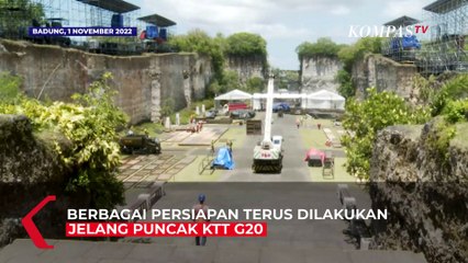 Persiapan Kawasan Wisata GWK Jelang Puncak KTT G20, Sudah Capai 99 Persen