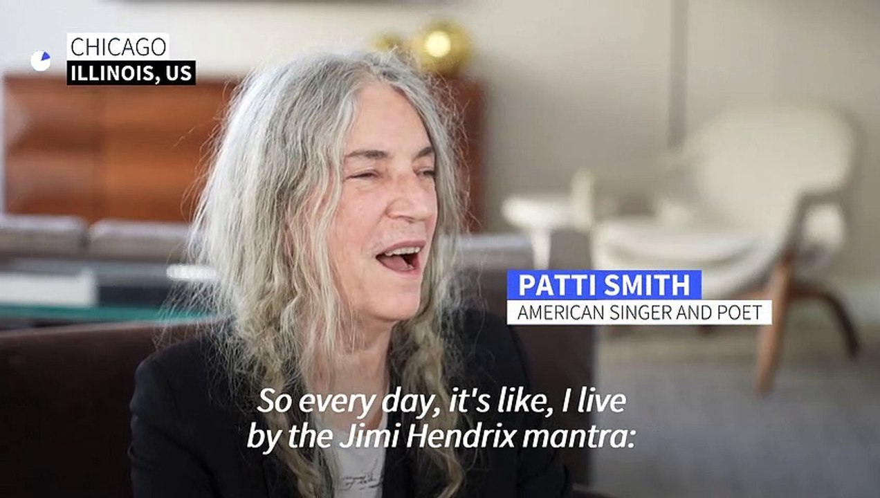 Punk Rock icon Patti Smith voices heartbreak over state of world