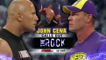 WWE Raw 04.04.2011 - John Cena calls out The Rock [Full Segment]