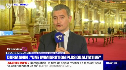 Gérald Darmanin propose de passer de "12 à 4 catégories de recours" pour les personnes visées par une décision d'expulsion