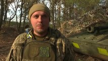 Las tropas ucranianas disparan obuses autopropulsados en el norte de Jersón