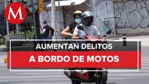 Suben en la capital delitos realizados con motocicletas