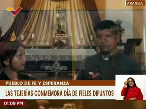 Aragua | Pueblo de Las Tejerías conmemora el Día de los Fieles Difuntos con una emotiva misa