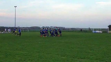 Victoire des u15 1er tour de la coupe Somme