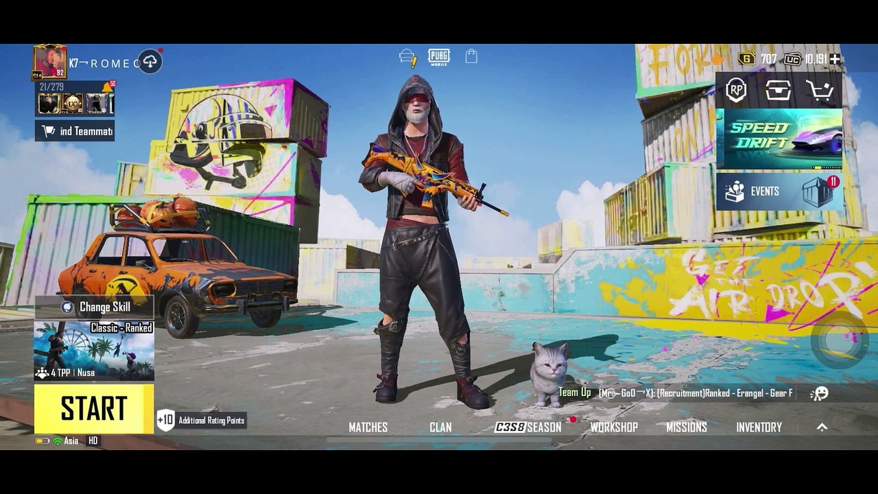 New AKM Glacier With On Hit Effect _ Upcoming Upgradable Gun Skin _PUBGM_BGMI(1080P_HD)