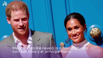 Sin niñeras: Meghan Markle reveló la rutina matutina con sus hijos y el príncipe Harry