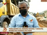 Aragua | Continúan los trabajos de rehabilitación en la comunidad El Castaño