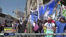 Movimientos obreros reclamaron mayor justicia social en Argentina