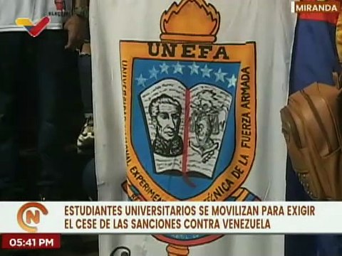 FVEU se moviliza hasta la ONU en exigencia del levantamiento de las sanciones contra Venezuela