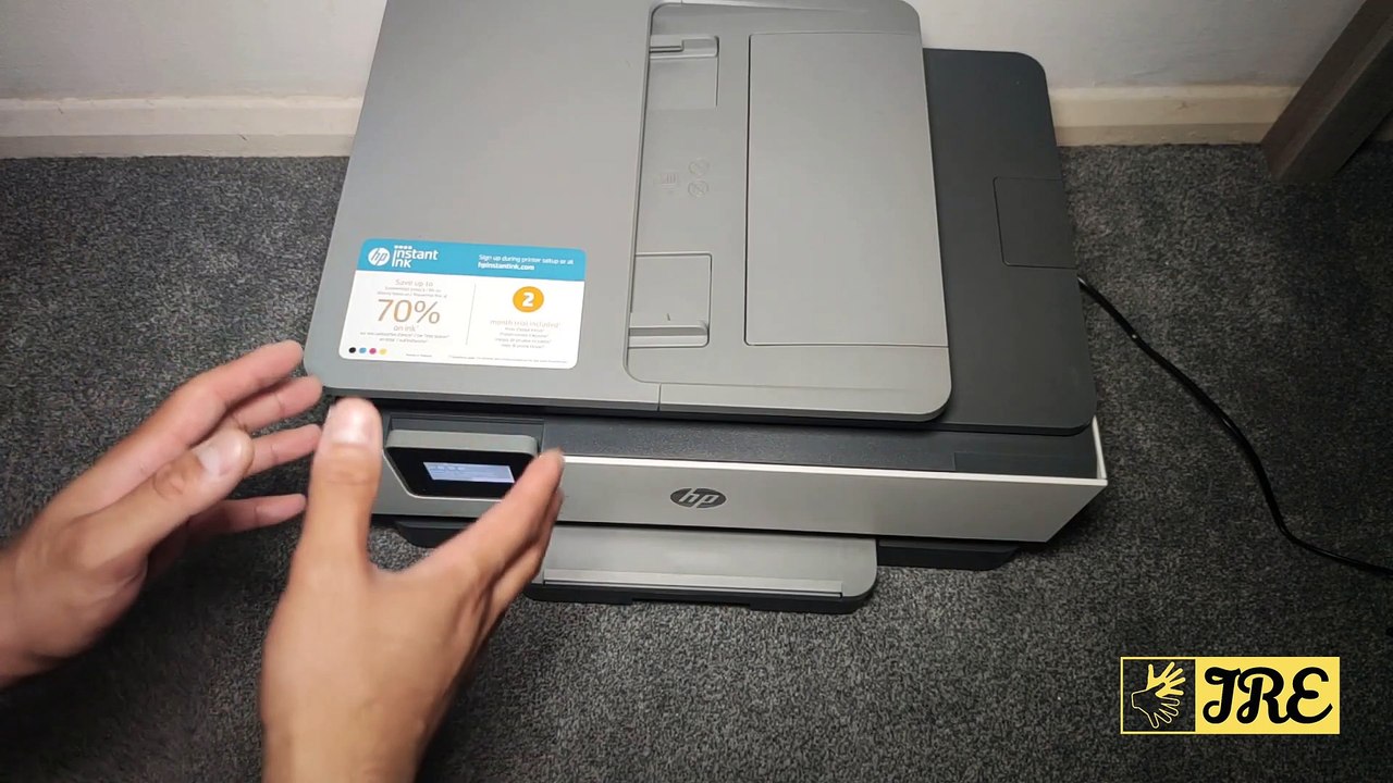 Hewlett Packard HP OfficeJet Pro 8012 All in one Wireless Printer (Review)