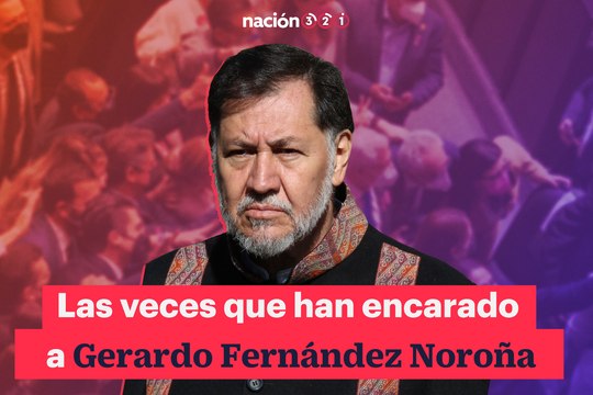 Las veces que han encarado a Gerardo Fernández Noroña