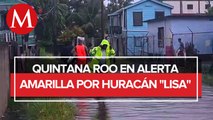 Huracán ‘Lisa’ toca tierra en Bélice, Quintana Roo emite alerta amarilla