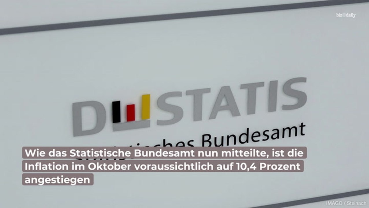 Inflation steigt weiter: So hoch ist sie im Oktober