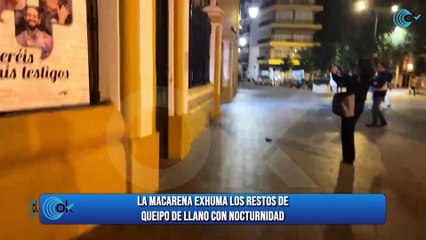 Así fue la salida de los restos de Francisco Bohórquez de la Basílica de la Macarena de Sevilla