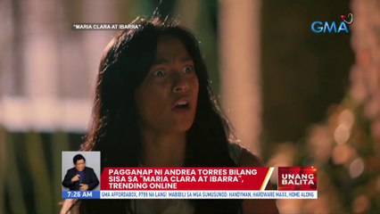 Pagganap ni Andrea Torres bilang Sisa sa "Maria Clara at Ibarra", trending online | UB