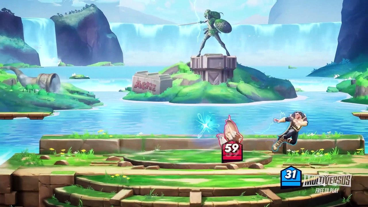 MultiVersus Black Adam - Gameplay