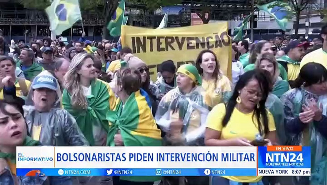 Bolsonaro aseguró que “apoya” las manifestaciones, pero pidió a sus simpatizantes que desbloqueen las vías