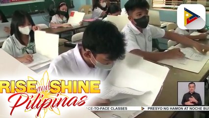Ilang opisyal ng DepEd, inobserbahan ang pagpapatupad ng face-to-face classes sa ilang eskwelahan.