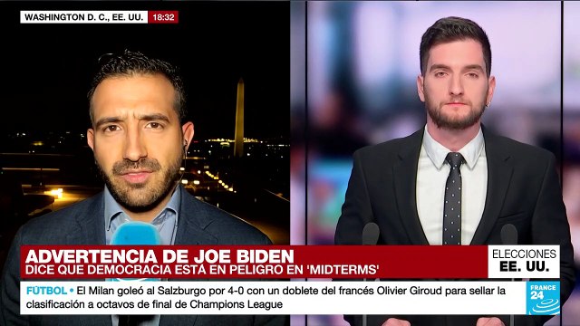 Informe desde Washington: esto dijo Joe Biden sobre violencia política de cara a los 'midterms'