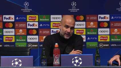 Man City 3-1 Sevilla: Pep Guardiola post-match press conference