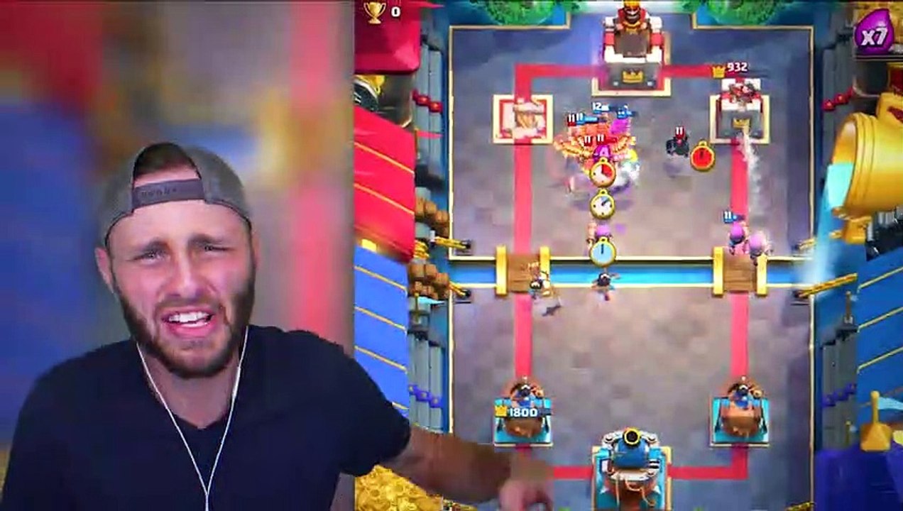 SSUNDEE Trolling My Friends With The Monk Card Clash Royale