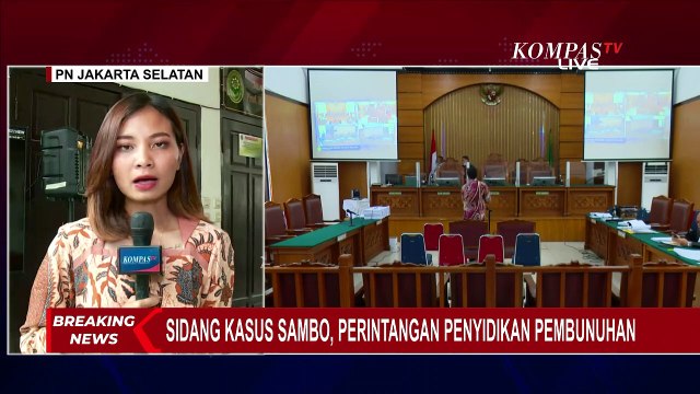 Baiquni Wibowo Jalani Sidang Tanggapan Jaksa Terlebih Dahulu