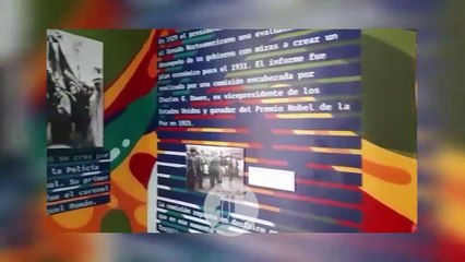 Exposición muestra origen, desarrollo y accionar de la Policía Nacional