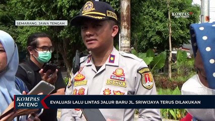 Evaluasi Lalu Lintas Jalur Baru Jalan Sriwijaya Kota Semarang Terus Dilakukan