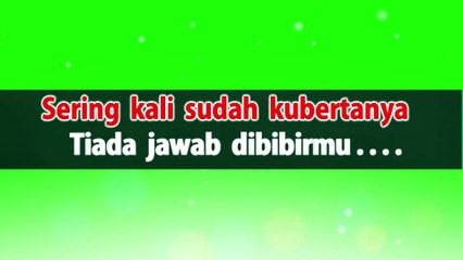 AKU INGIN CINTA YANG - Rinto Harahap - NADA CEWE