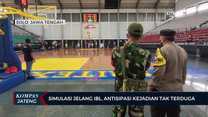 Simulasi Jelang IBL, Antisipasi Kejadian Tak Terduga