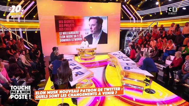 Le coup de gueule de Cyril Hanouna contre Elon Musk, le nouveau patron de Twitter : Jamais je ne paierai pour être certifié ! C'est comme TF1 gratuit sur la TNT, mais qui veut te faire payer...
