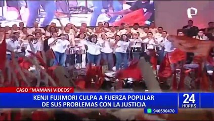 Kenji Fujimori en juicio oral: "No voy a volver a Fuerza Popular que con malas artes me trajo aquí"