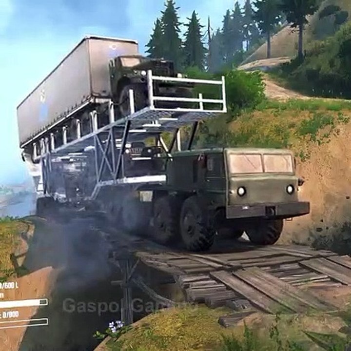 A truck carrying too heavy a load