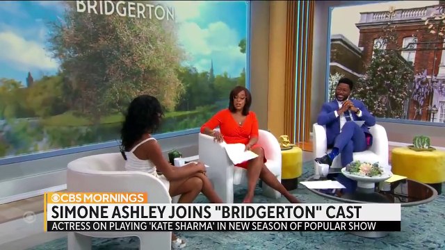 Actress Simone Ashley on new season of “Bridgerton”