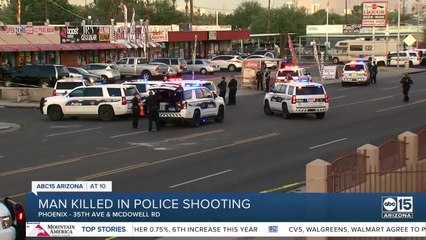 Man dead after shooting involving Phoenix police