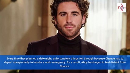 Devon Stole Dominic First and Now Abby From Chance CBS Young and the Restless Sp