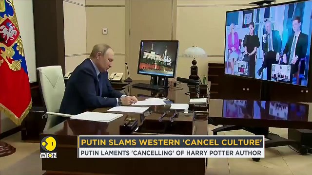 Russian President Vladimir Putin says that the West is trying to cancel Russian culture WION