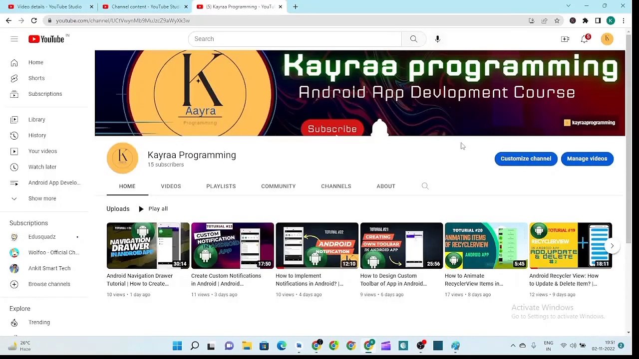 How to BottomNavigationView in Android Studio | Android Studio Tutorial for Beginners